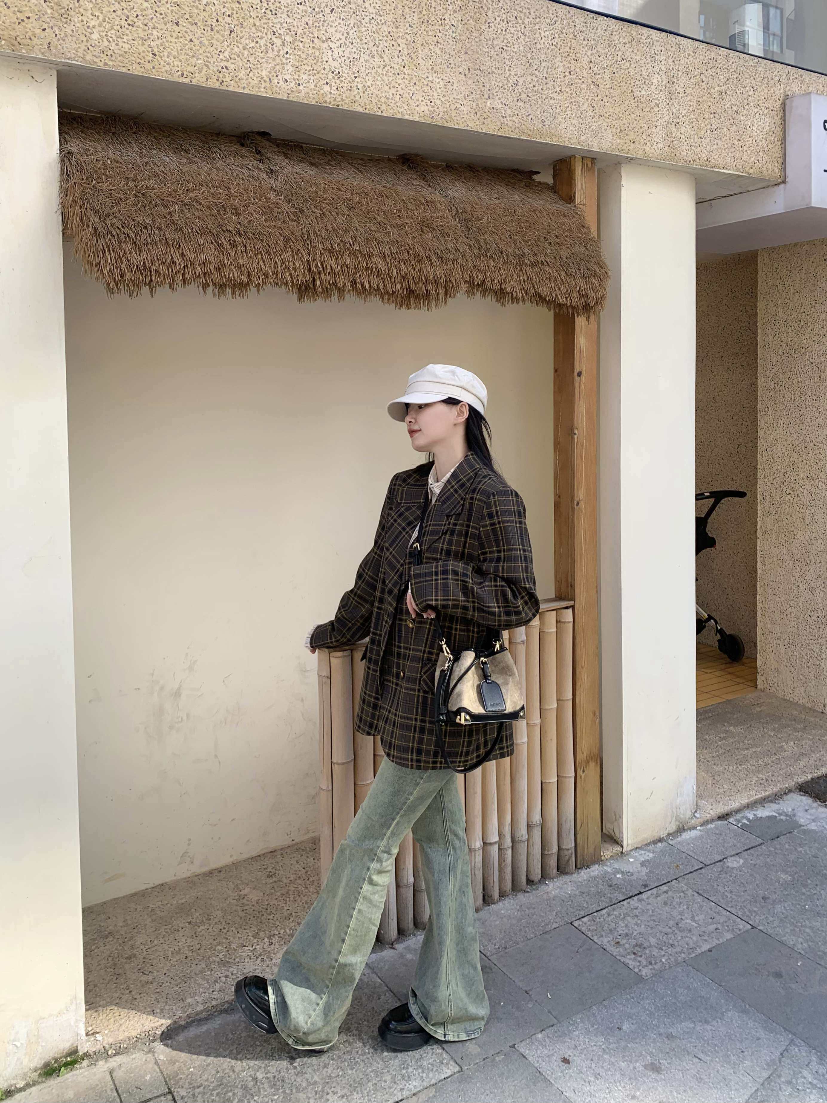 徐梦洁六姊妹同款 南风chio旗舰水桶包包女2025新款夏季单肩斜挎,淘宝优惠券,粉丝福利购,淘宝优惠卷