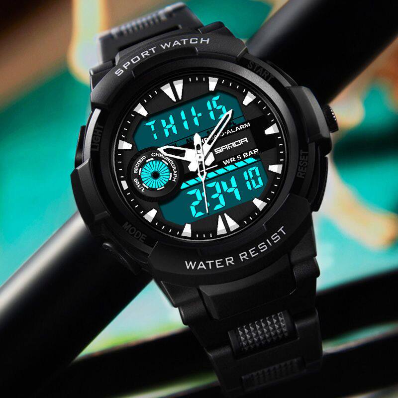 青少年男款初中户外2022年新款手表 cojr手表国产腕表