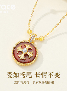 【送礼推荐】鸢尾花高贵优雅项链