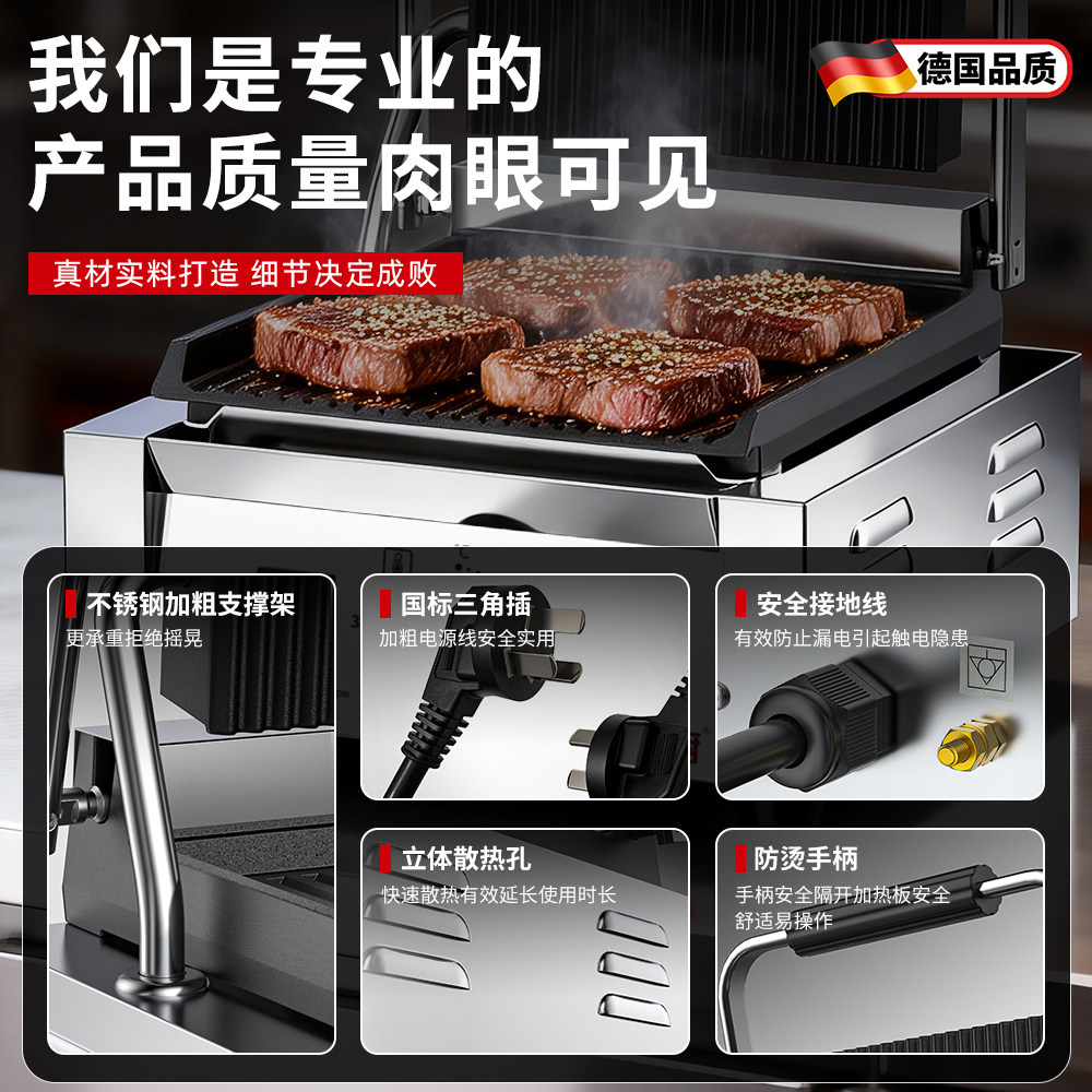 Panini special plate griddle