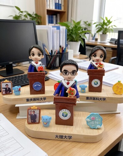 真人照片定制3d手办软陶q版人偶结婚礼物毕业礼物送闺蜜送老师 - 图2