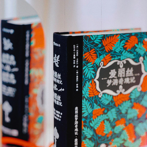 爱丽丝梦游奇境记·爱丽丝镜中奇遇记 浪花朵朵 正反颠倒镜中穿越 双封面创意装帧 经典儿童文学珍藏版礼物书 - 图1