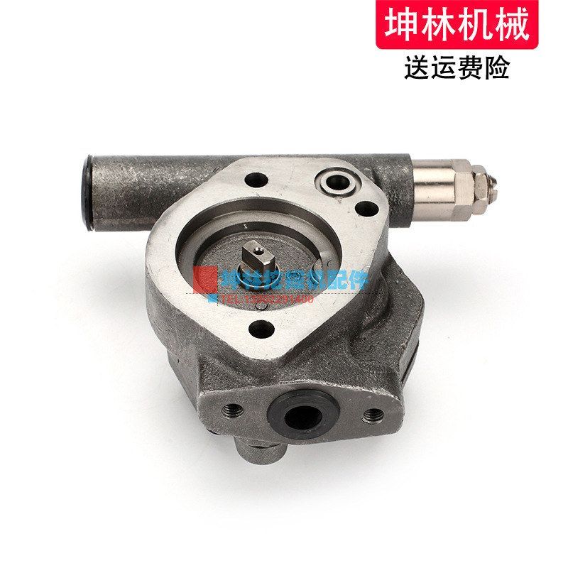 小松PC100-3/5挖掘机先导泵HPV55液压齿轮泵辅助尾泵704-24-26401 - 图0