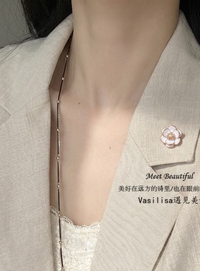 防走光胸针免缝神器衬衣衬衫无痕款暗扣花朵小别针固定衣服扣子