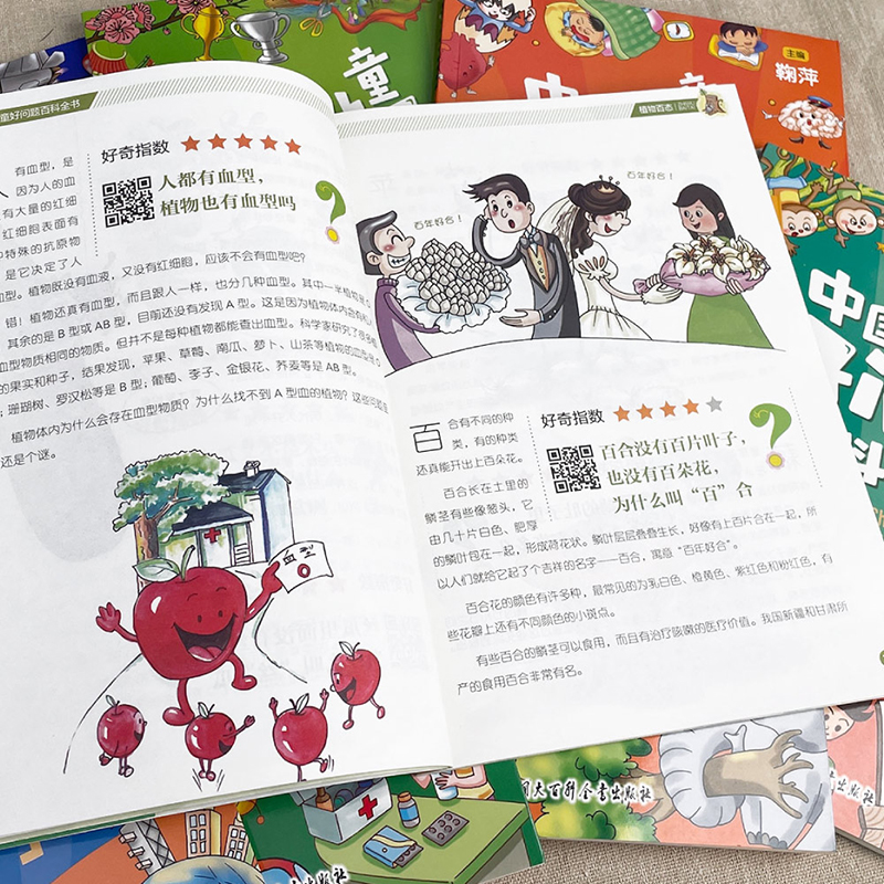 中国儿童好问题百科全书全10册儿童科普书籍有声故事书儿童文学名人名言适合小学生二三四五六年级看的课外阅读书百问百答漫画书籍 - 图2