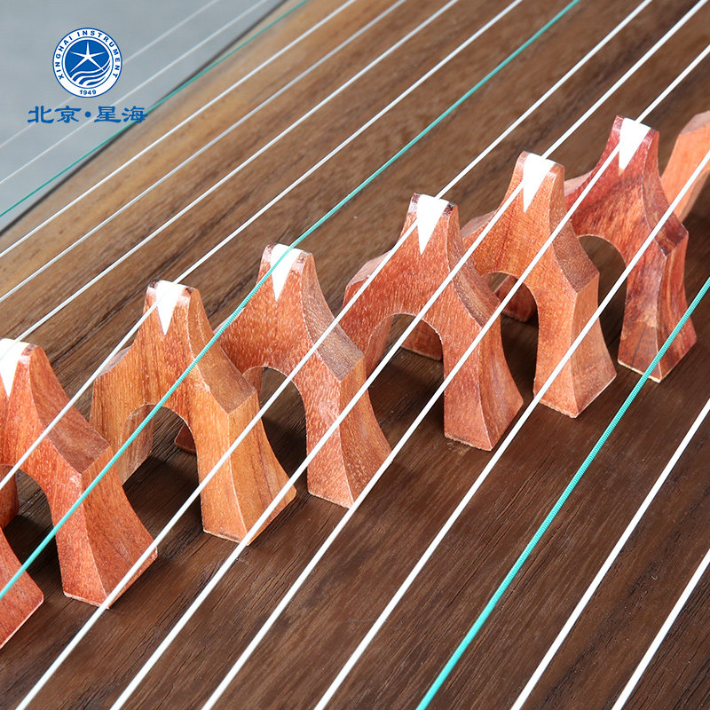 星海琴初学者入门仿胡桃木黑檀古筝 卓鸣致远古筝