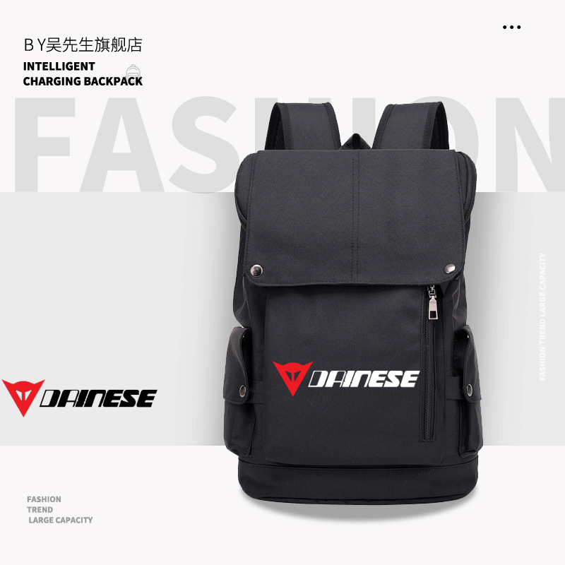 丹尼斯时速299km机车骑行斜挎包 吴先生双肩背包