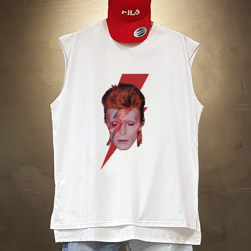 大卫鲍伊周边摇滚纪念短袖t恤 布奈森T恤