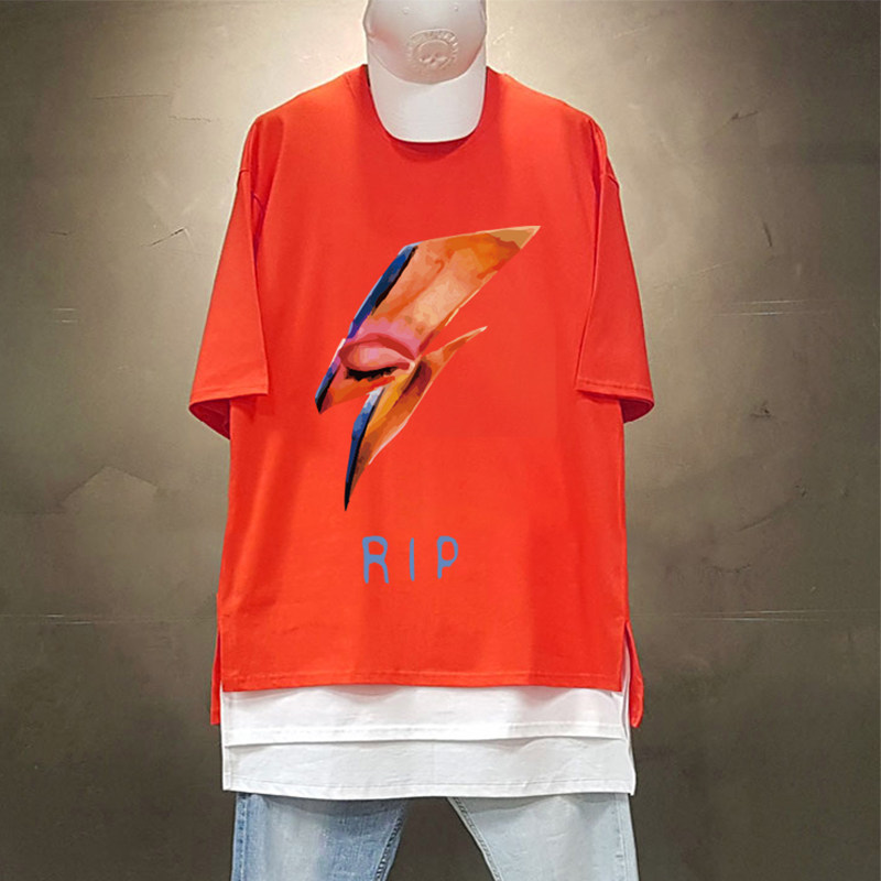 david bowie大卫鲍伊鲍威摇滚t恤 布奈森T恤