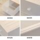 Dormitory desktop matte multi-layer drawer storage box