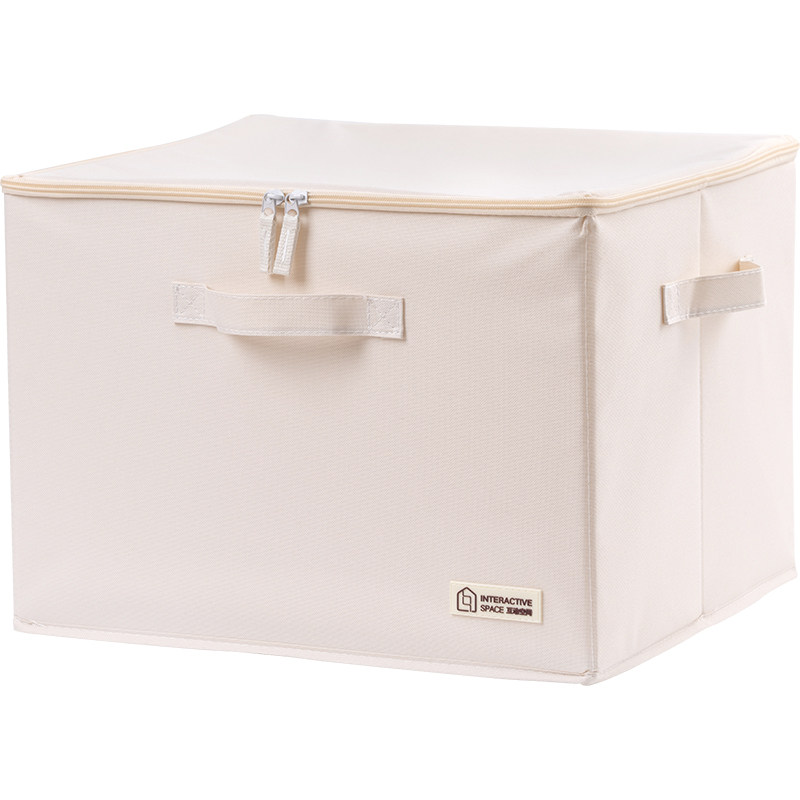 收纳箱布艺衣柜收纳盒整理箱衣服储物箱子家用被子衣物收纳袋神器 - 图0