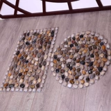 Булыжник заземляющая закладка подошва массажная панель ванная комната дождь цветок каменной подушка подушка каменная дорожка