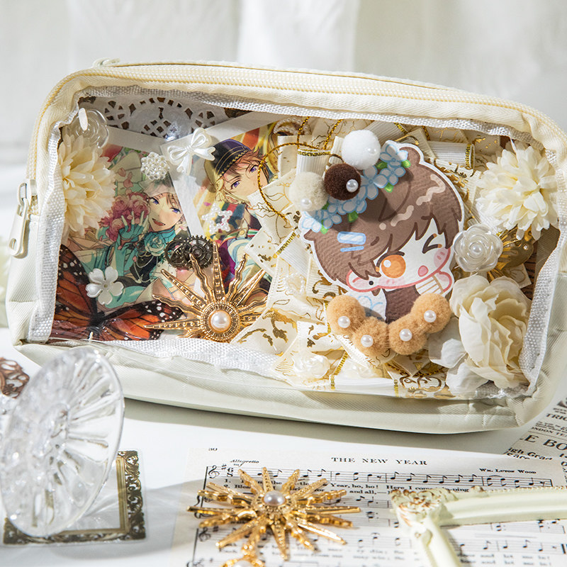 小食量痛包diy材料谷子扎痛包装饰物配件填充物徽章复古风背景纸,淘宝优惠券,粉丝福利购,淘宝优惠卷