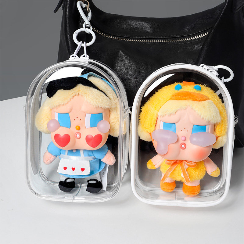 哭娃crybaby夏日度假系列娃包保护套搪胶毛绒防尘15cm仓包遛娃包,淘宝优惠券,粉丝福利购,淘宝优惠卷