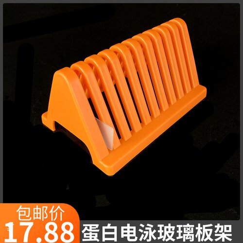 玻片沥水架 WB蛋白电泳制胶用玻璃板晾片架 伯乐电泳玻璃板架 - 图1