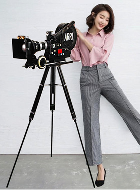 仿真老式电影摄影机放映机模型