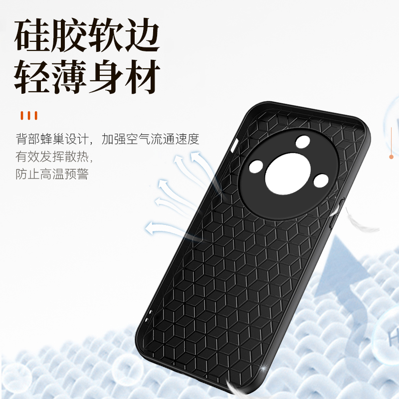 适用荣耀ALI一AN00手机壳ALIAN00保护X50套Honor华为ALIANOO新款ANOO外壳X5O叉五零ALLAN全包防摔AL1男女ALL - 图3