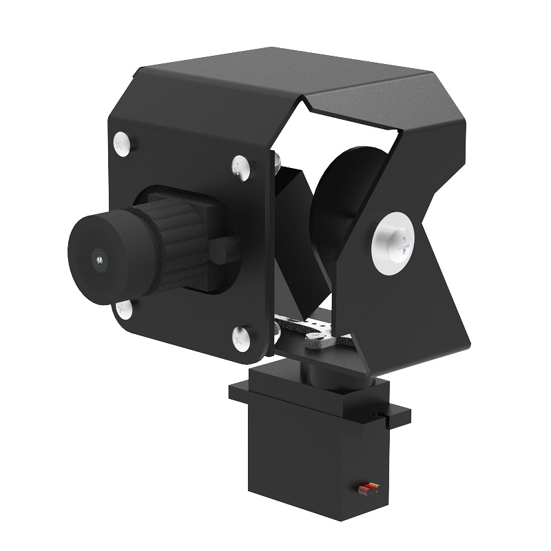 亚博智能两自由度电动摄像头云台机器人小车二维舵机深度相机支架 - 图3