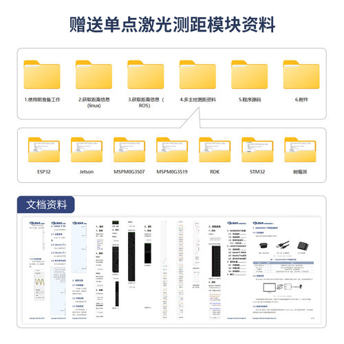 亚博智能 YDLIDAR SDM18单点激光测距模块串口TOF雷达传感器ROS2 - 图1