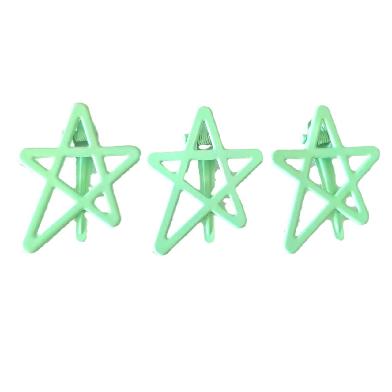 Dopamine colored star hair clip, sweet girl heart bangs clip,淘宝优惠券,粉丝福利购,淘宝优惠卷