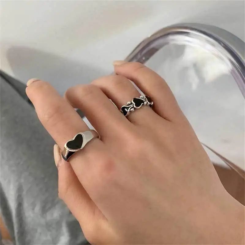 g Trendy Hip-hop Ring Simple Personality Party Daily Jewelry - 图0