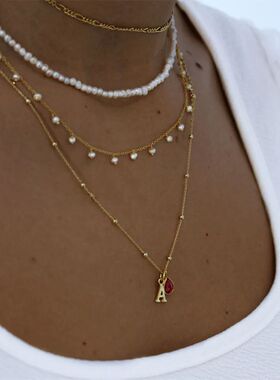 on Necklaces Water Droplet Crystal Pendant Jewelry Gift  New