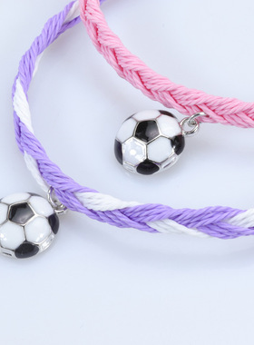 Football Couple Bracelet Men's and Women's Hand Rope