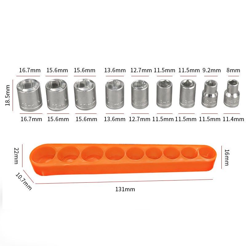 家用套筒组合批头旋具小套筒风批套筒电钻套筒组Q套套头5-13mm,淘宝优惠券,粉丝福利购,淘宝优惠卷
