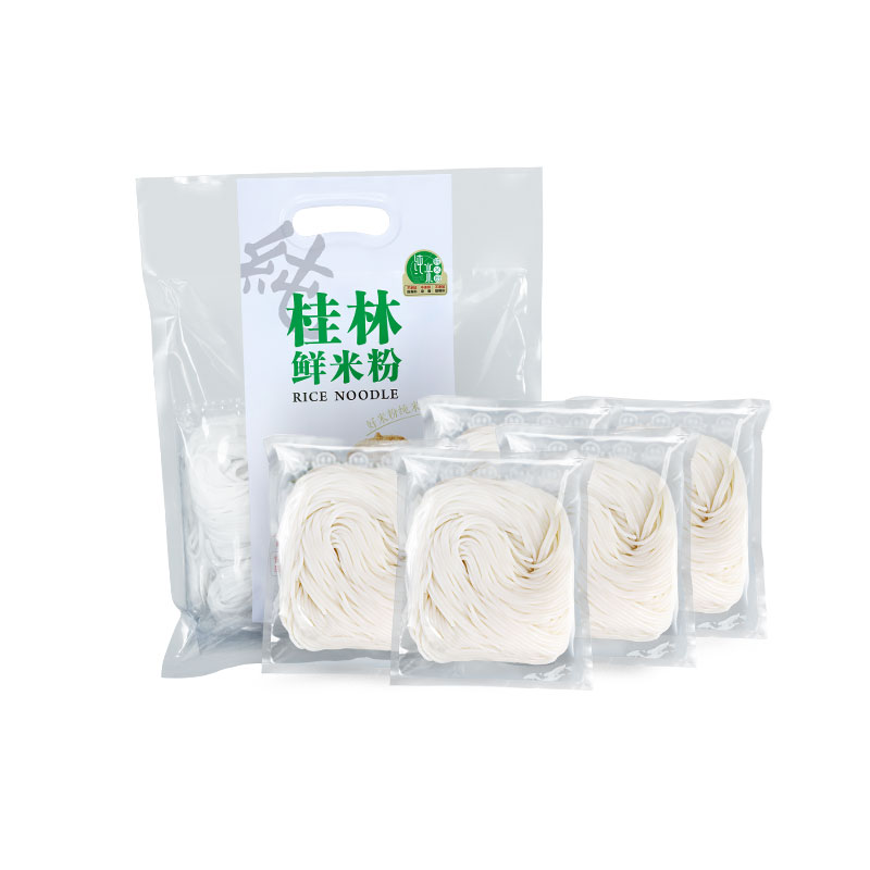 正宗桂林米粉200g*20袋 速食鲜湿纯米粉米线无调料包卤水广西特产 - 图3