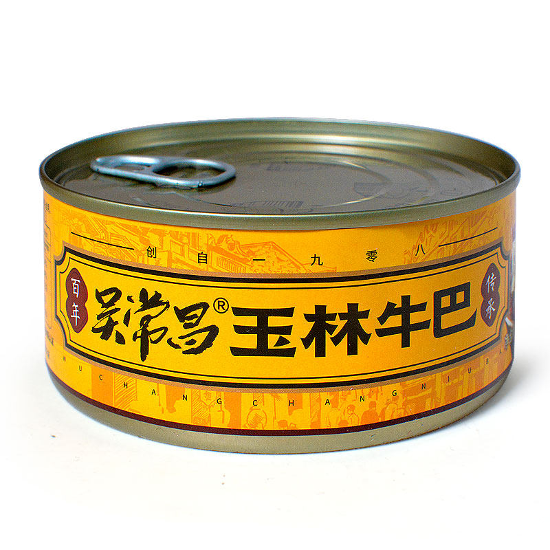 吴常昌玉林牛巴180g*香辣牛肉脯 荔好食品牛肉类