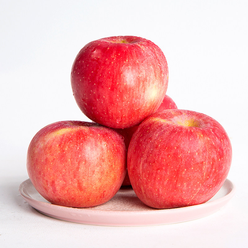 甘肃庆阳红富士5斤新鲜整箱当季 探疆奇遇苹果