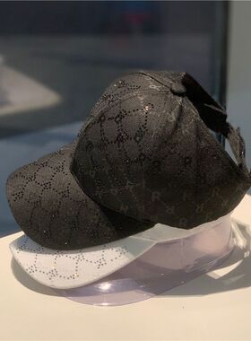 新款帽子女士韩版字母水