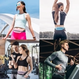 Дорожная спортивная тонкая невидимая поясная сумка для спортзала подходит для мужчин и женщин, водоотталкивающий ремень, для бега