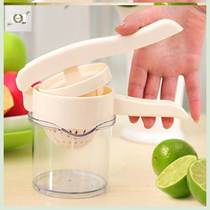 Round Fruit Juicer Stainless Steel Thickened Manual Vegetable Fruit Juicer Machine Juicing Watermelon Manual Juicing Machine