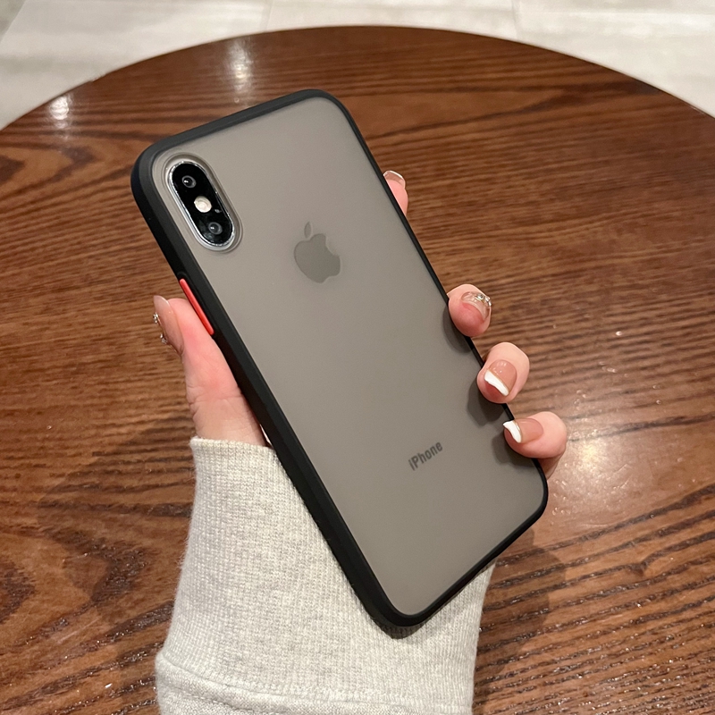 适用iPhoneX手机壳xsmax苹果xr肤感15pro磨砂14半透明13防摔xmas硬壳xmax简约ix10轻薄12mas时尚xsxmax男11女 - 图2