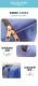 Waterproof students sturdy and durable large capacity packaging bag