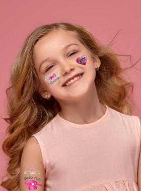 Waterproof Tattoo Sticke Children's Makeup Face Stickers Set