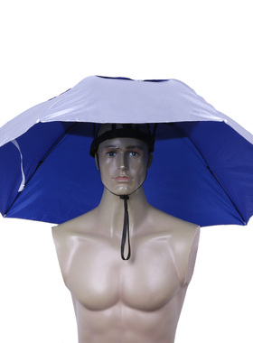nti-Sun Waterproof Umbrella Camping Head Cap Beach Head Hats