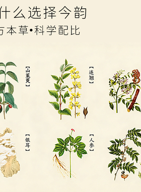 今韵人参甘草养肤面膜中药护肤