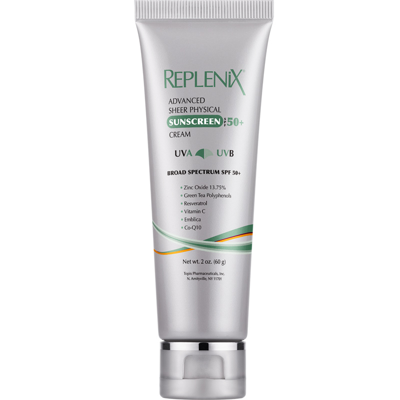 綠茶多酚精華物理防曬霜 60g 抗氧化清爽控油 Topix Replenix SPF50 綠茶多酚精華物理防曬霜 60g 抗氧化清爽控油 Topix Replenix SPF50