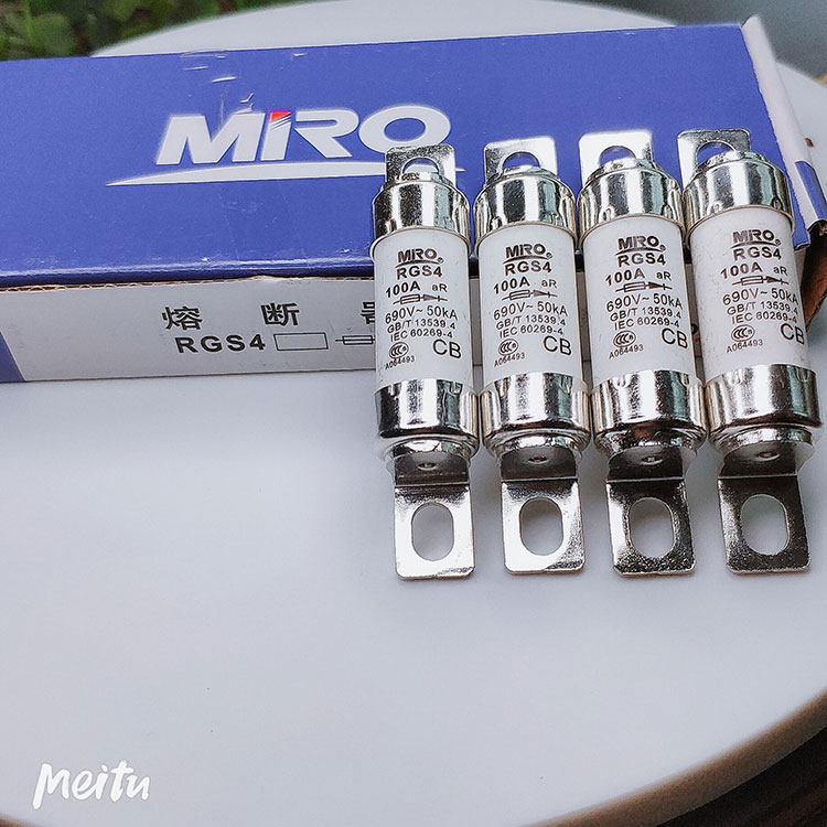 MRO RGS4快速熔断器保险丝管690V32A40A50A63A75A80A100A100A - 图0