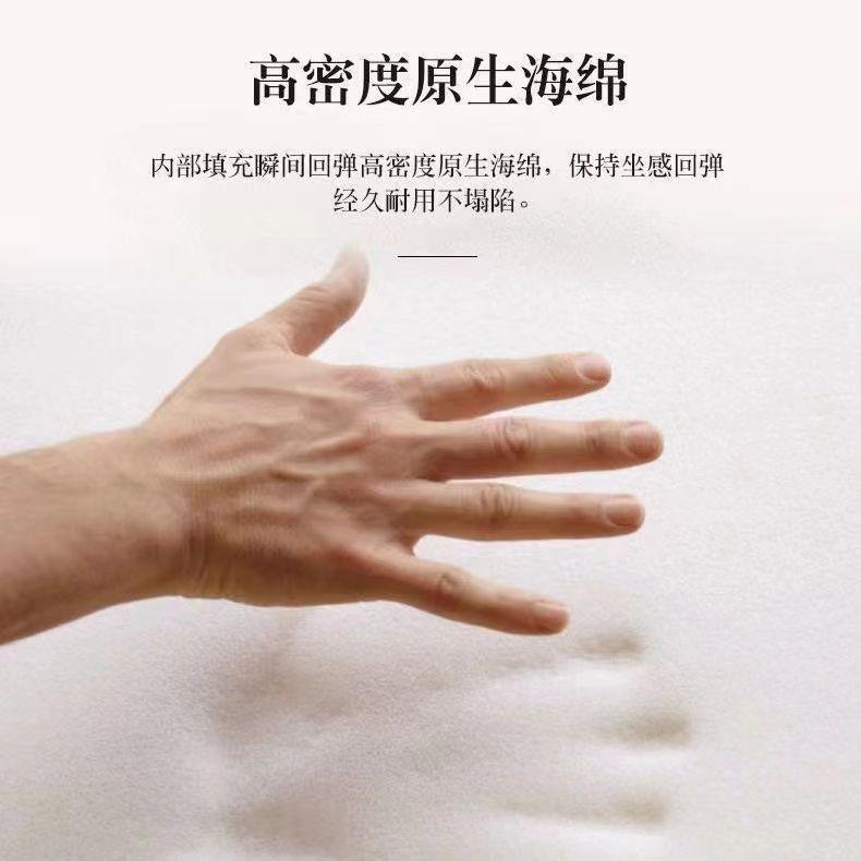 办公沙发简约商务接待室会客区休闲办公室沙发茶几组合三人位 - 图3