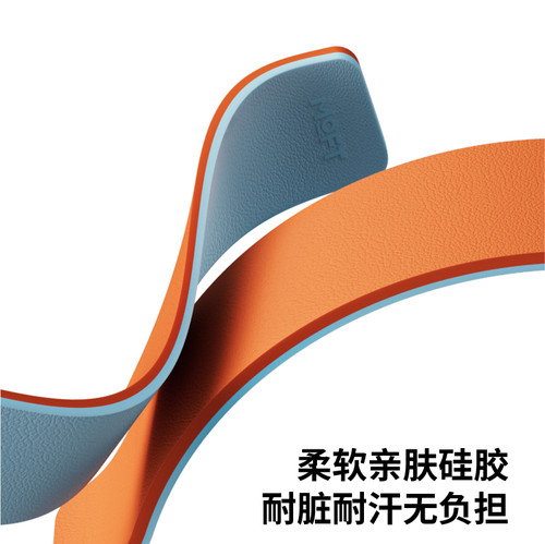 MOFT iwatch苹果表带applewatch硅胶表带适用苹果手表Watch Series1~12代运动表带ultra4/3/2/1高端双色 - 图3
