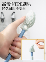 Cleaning Bottle Feeding Bottle Month Long Handle Silicone Straw Water Cup No Dead Angle Five Brushed Brush Home Flower Pacifier Clean Insulated Cup