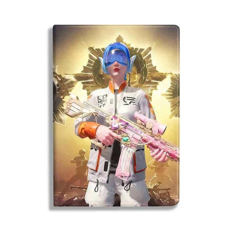 和平精英绝地求生适用OPPO/vivo pad吃鸡游戏男生平板保护套带笔槽小米平板5pro磨砂质感保护壳11寸联想小新 - 图3