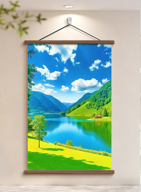 高清治愈系大自然山水风景装饰画