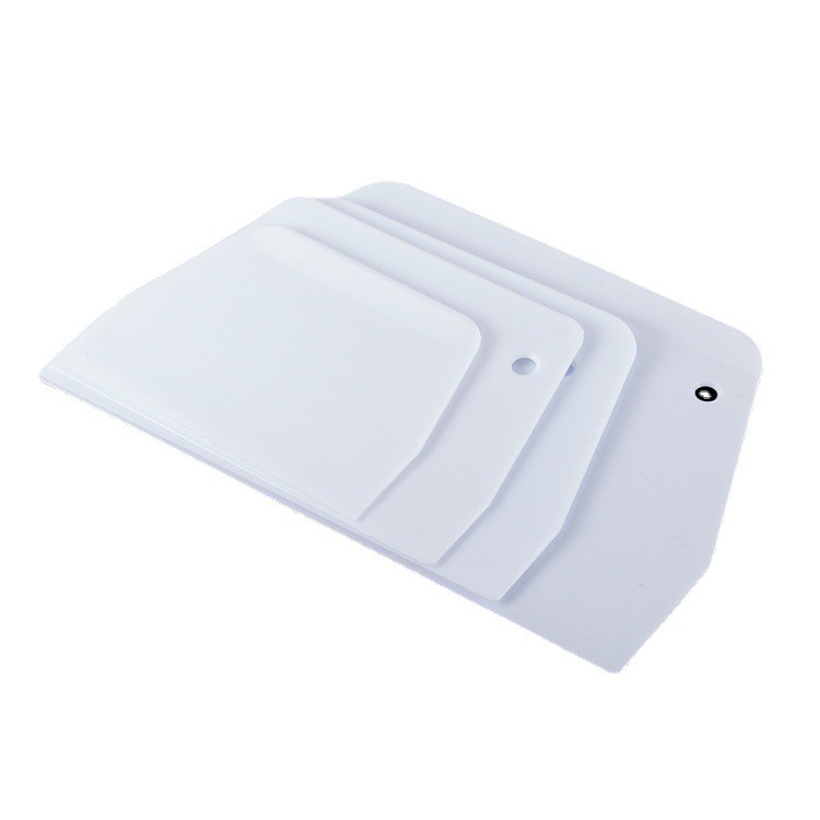 肠粉刮子铲子厨房塑料梯形硬刮板用具平面面板刮片面粉平板切面刀 - 图3