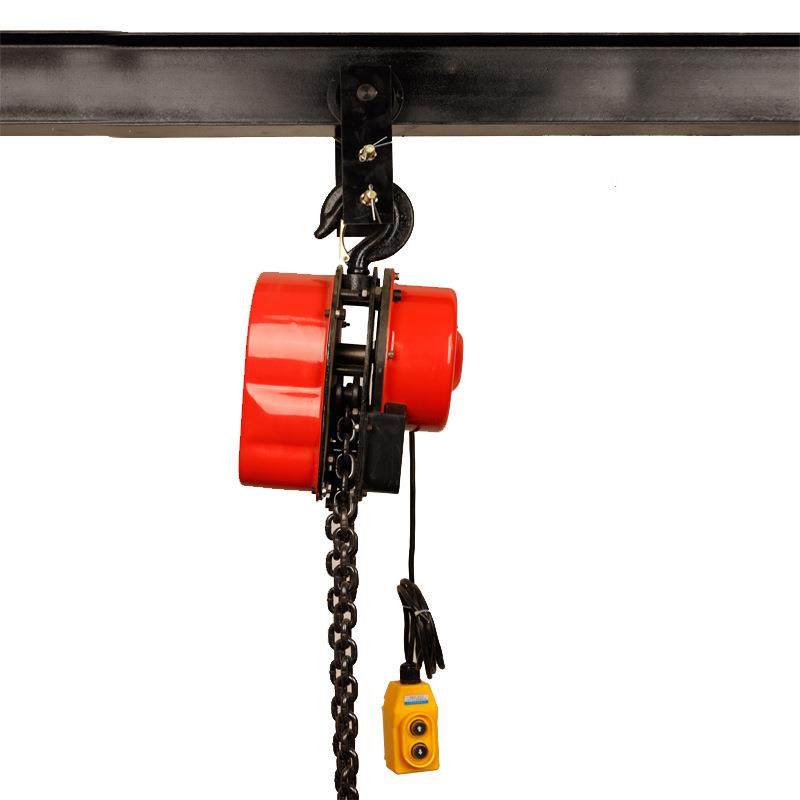 DHS环链电动葫芦起重机小型家用80V固定挂钩式提升机1-15T葫芦,淘宝优惠券,粉丝福利购,淘宝优惠卷
