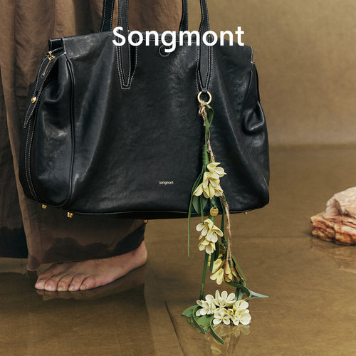 Songmont山下有松摘金桂挂件国风包挂设计师款时尚配饰新中式 - 图2