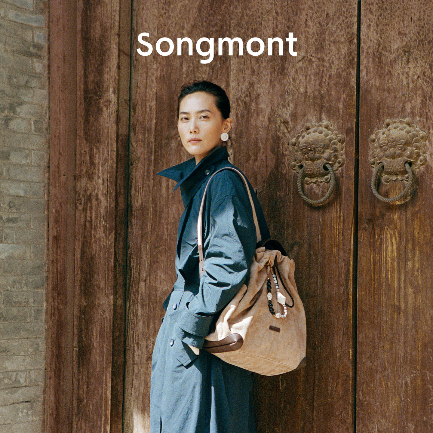 【李娜同款】Songmont山下有松百纳双肩羊猄皮大容量通勤电脑背包,淘宝优惠券,粉丝福利购,淘宝优惠卷